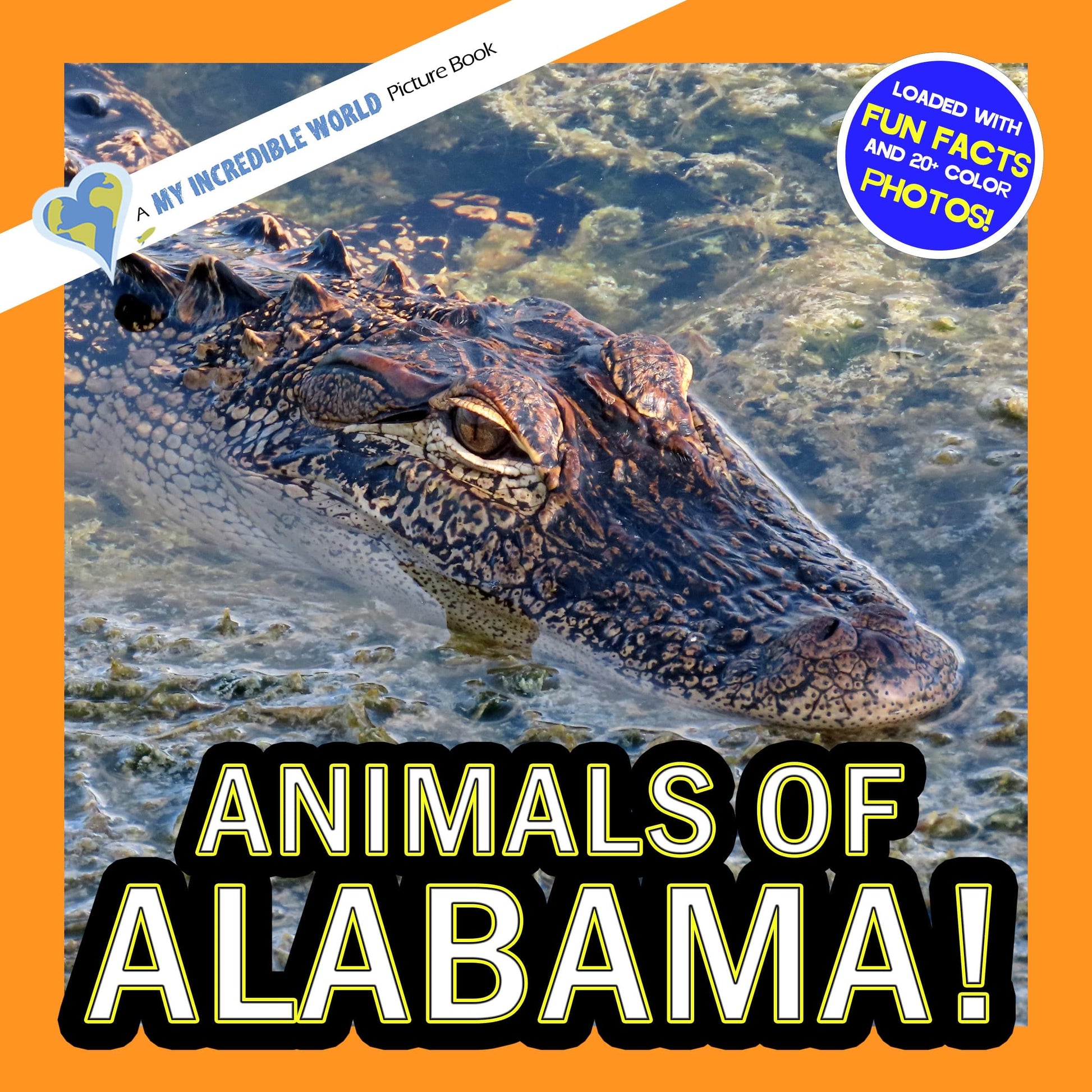Animals of Alabama! A My Incredible World Picture Book for Children