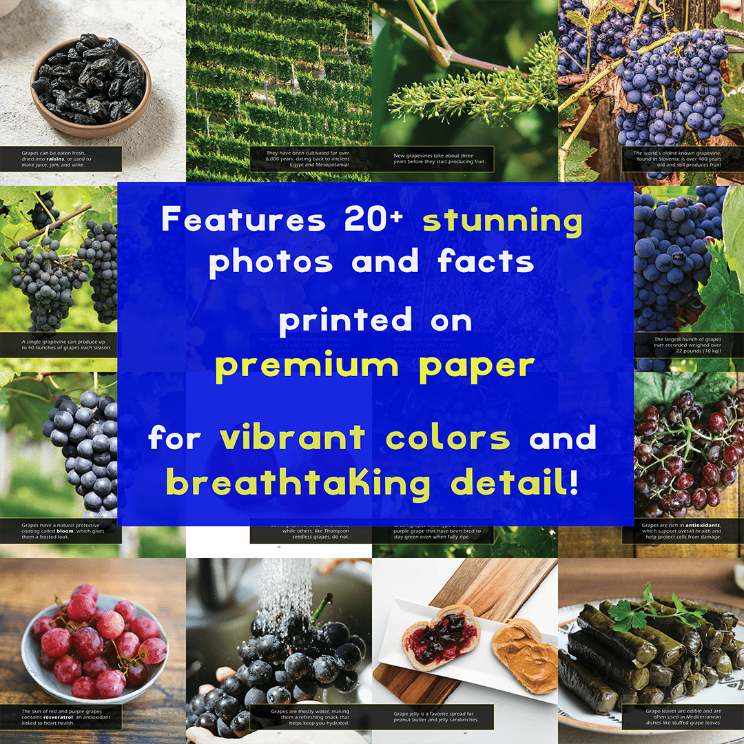 Grapes! A My Incredible World Picture Book for Children