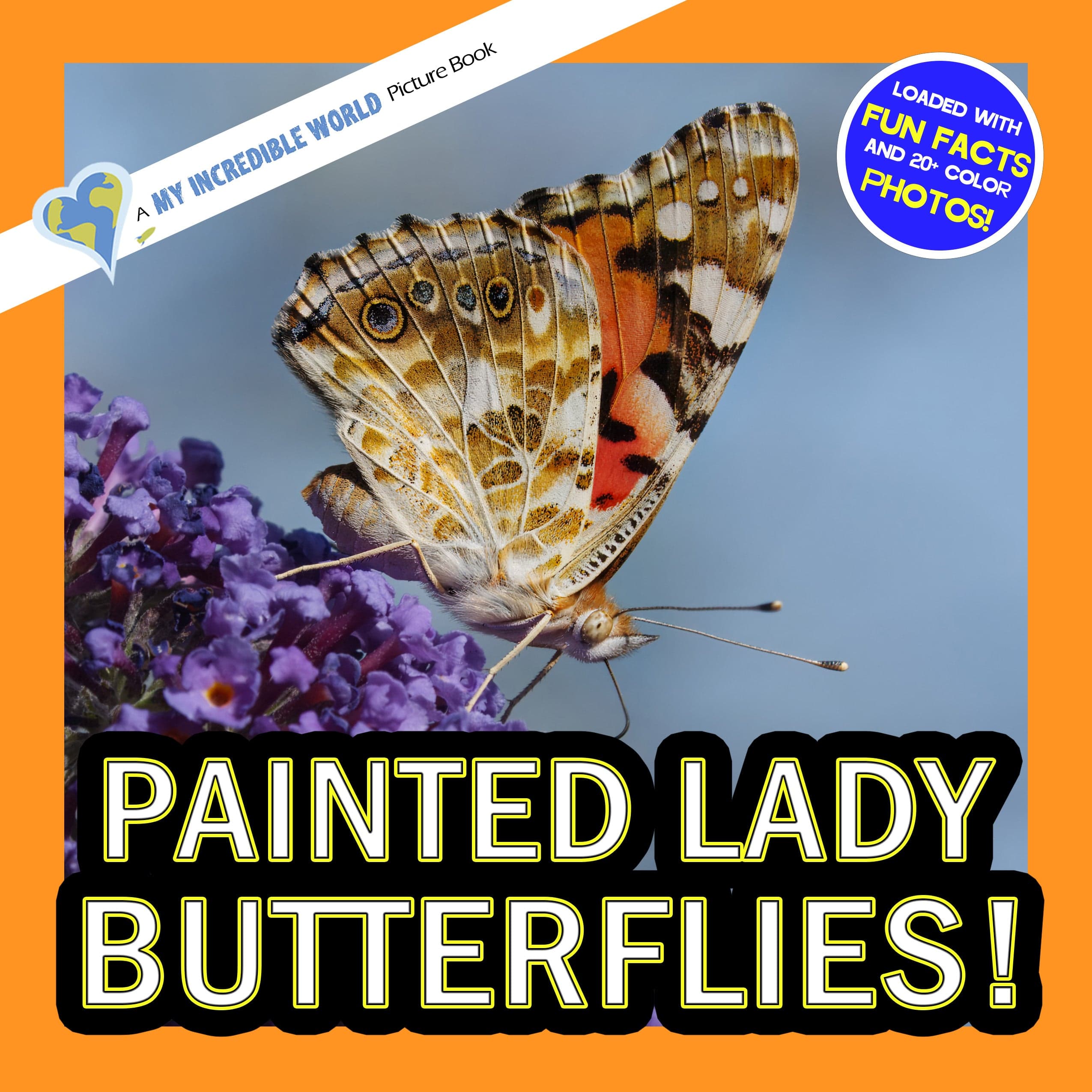 Painted Lady Butterflies! A My Incredible World Picture Book for Children