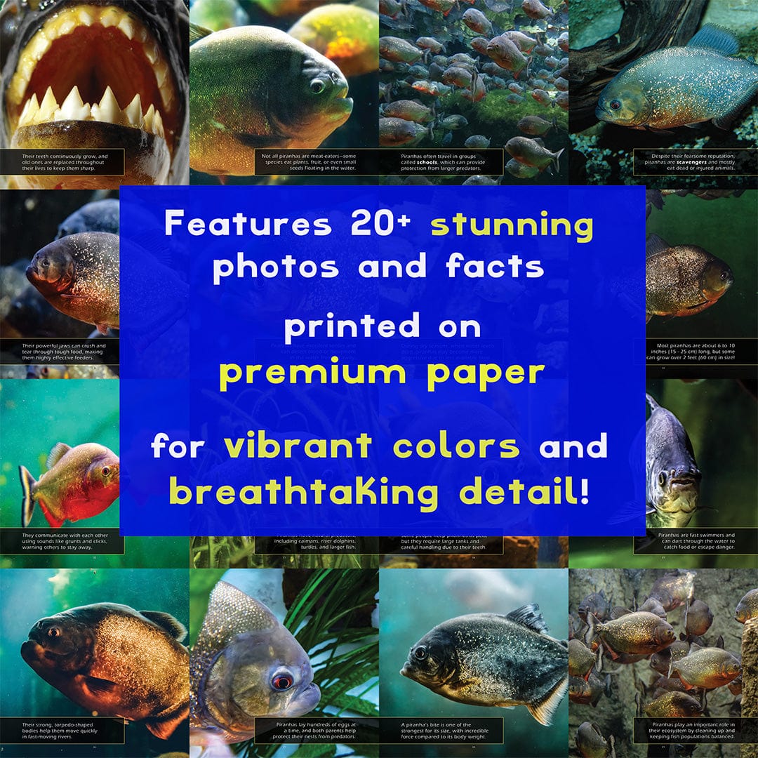 Piranhas! A My Incredible World Picture Book for Children
