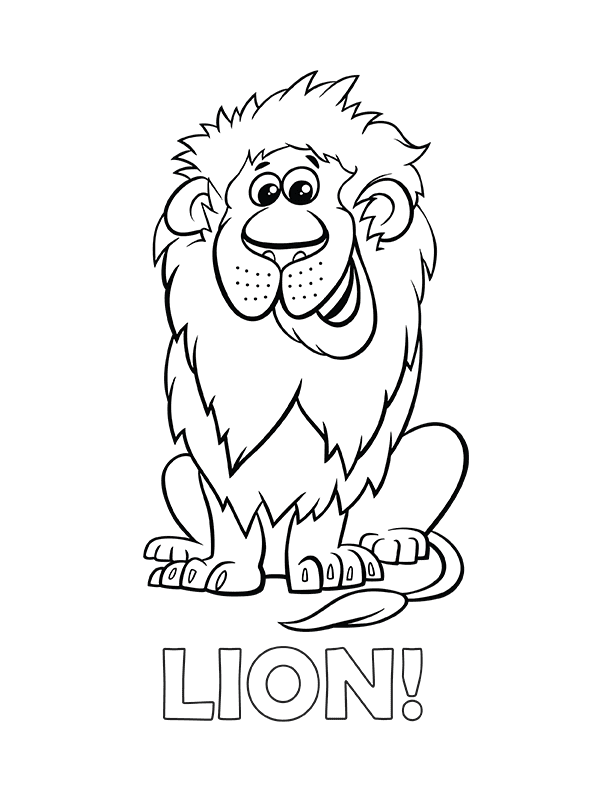 Printable: Cute Animals Coloring Book for Kids, Toddlers, and Preschoolers (PDF Coloring Book)