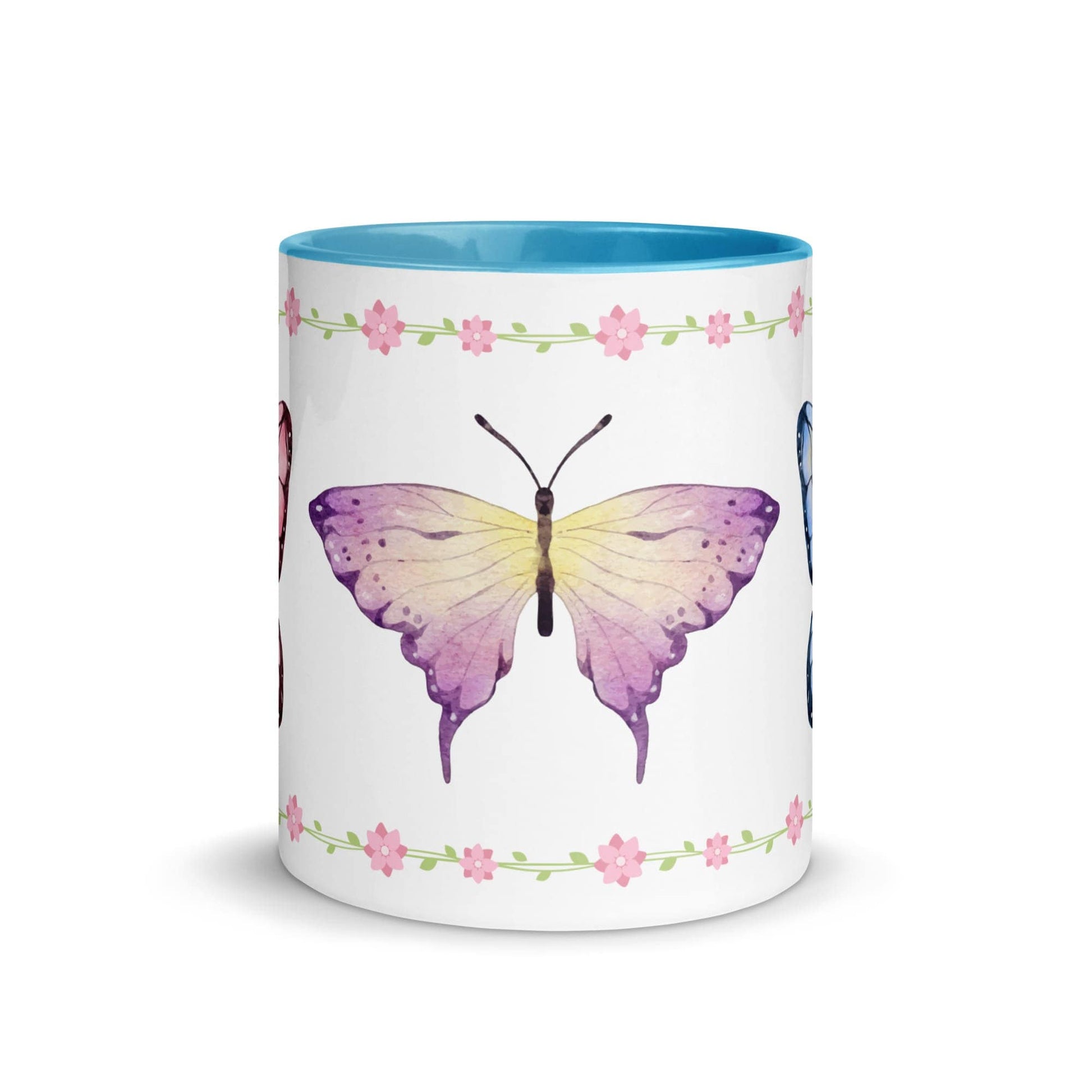 Watercolor Butterflies Coffee Mug