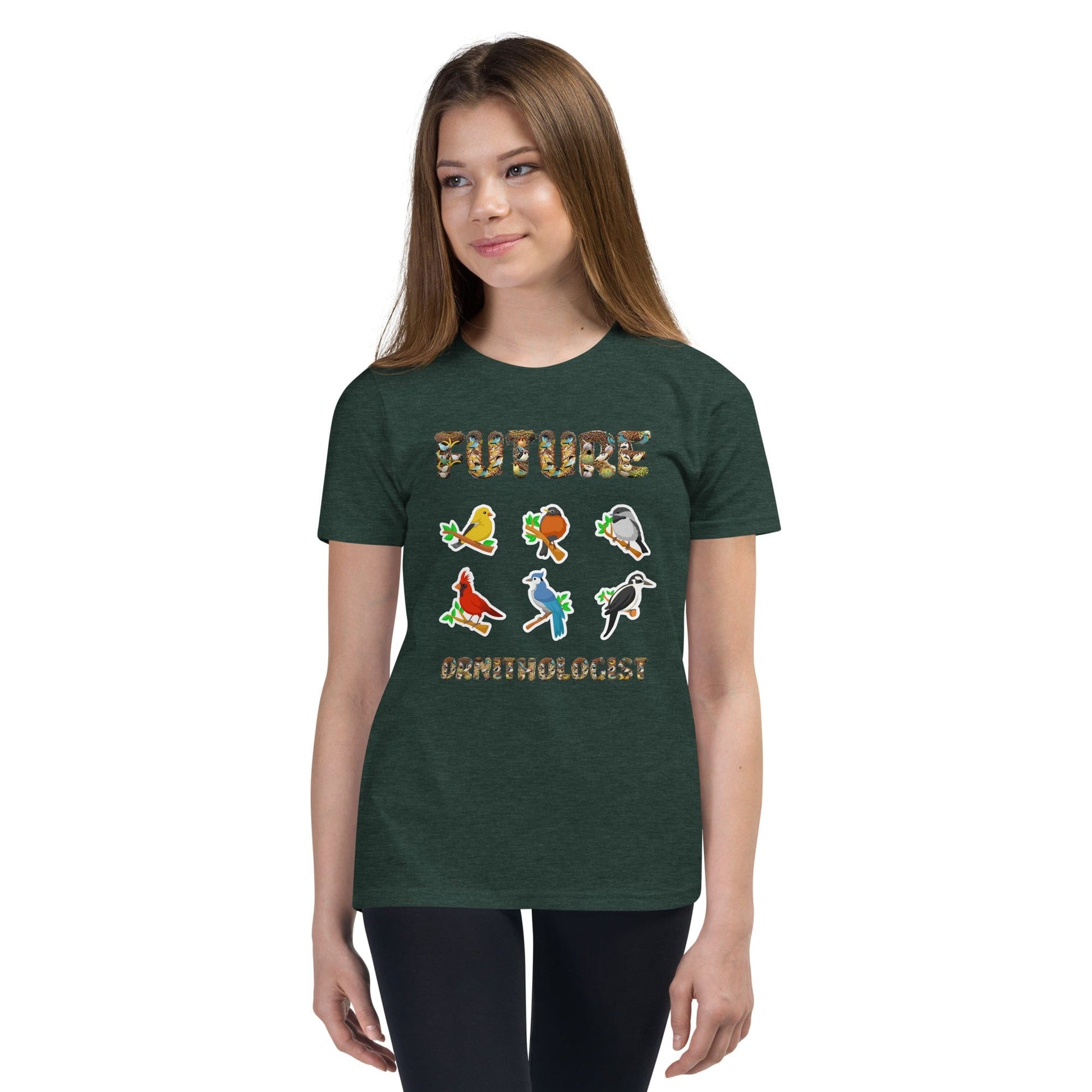 "Future Ornithologist" Bird Lovers T-Shirt For Kids (Youth/Kids)