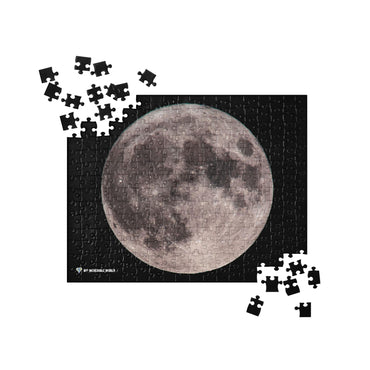 "Blue Moon Supermoon" Full Moon Jigsaw Puzzle 252 pieces