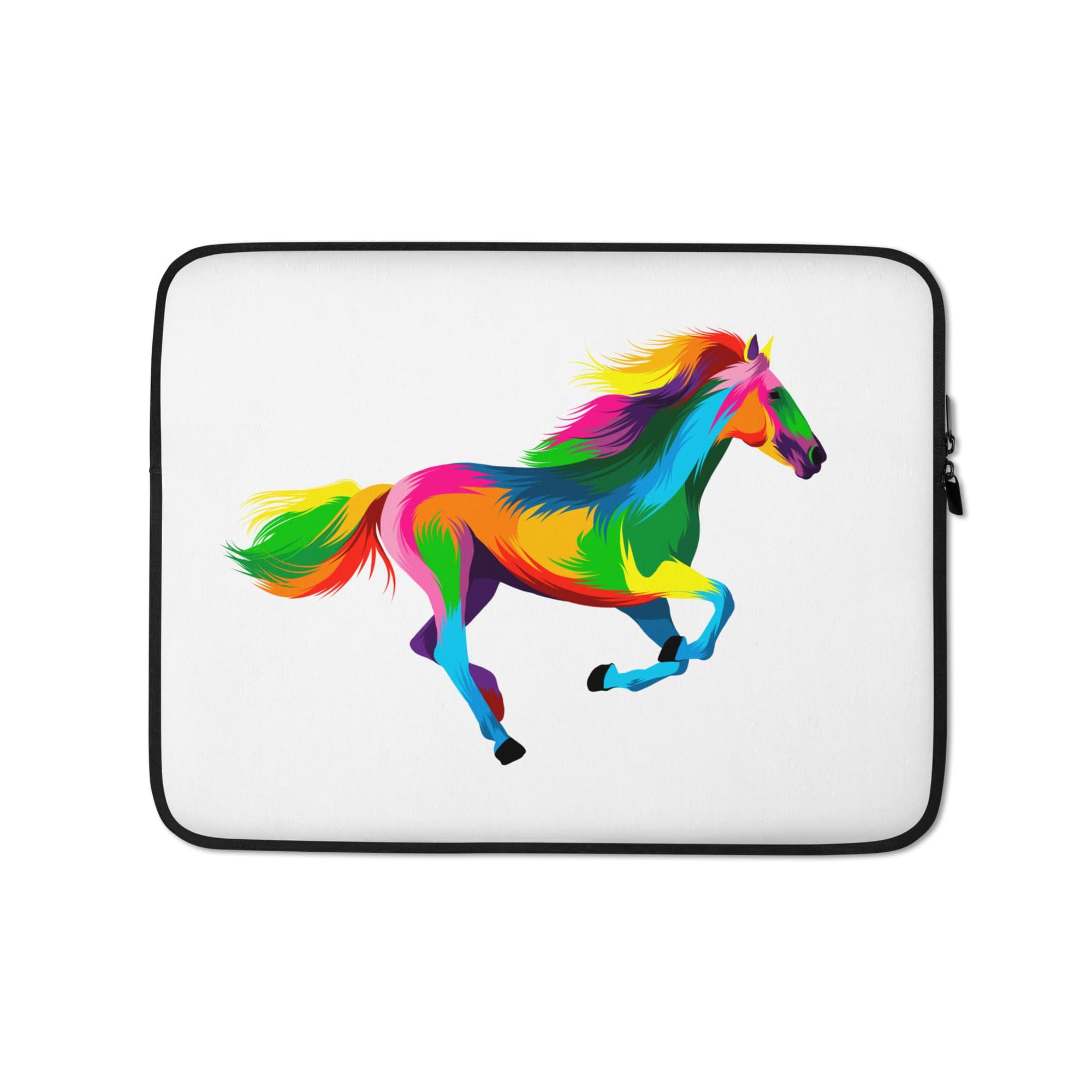 "Rainbow Horse" Laptop Sleeve/Case (The Rainbow Collection) 13 in