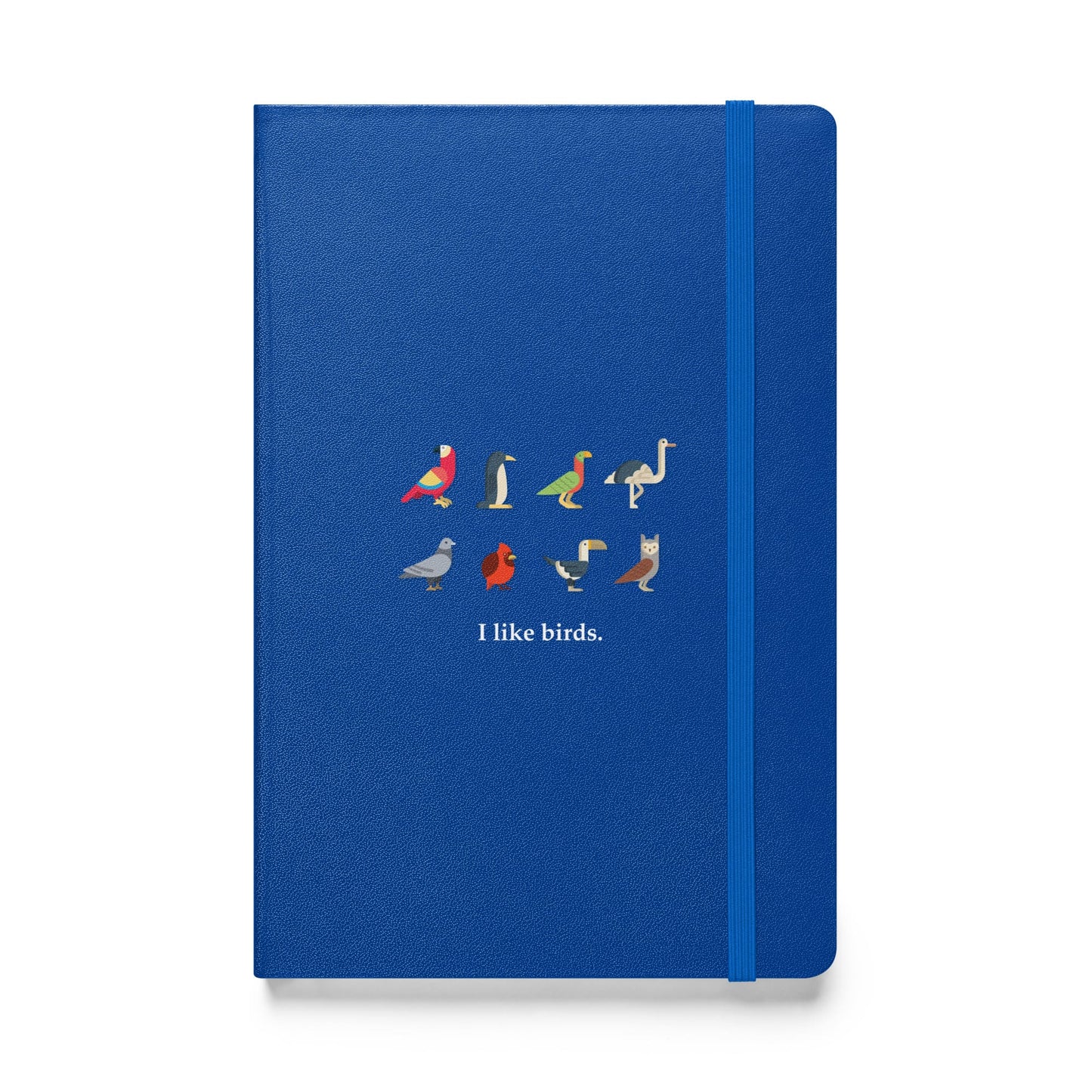 "I Like Birds" Bird Journal / Notebook Blue