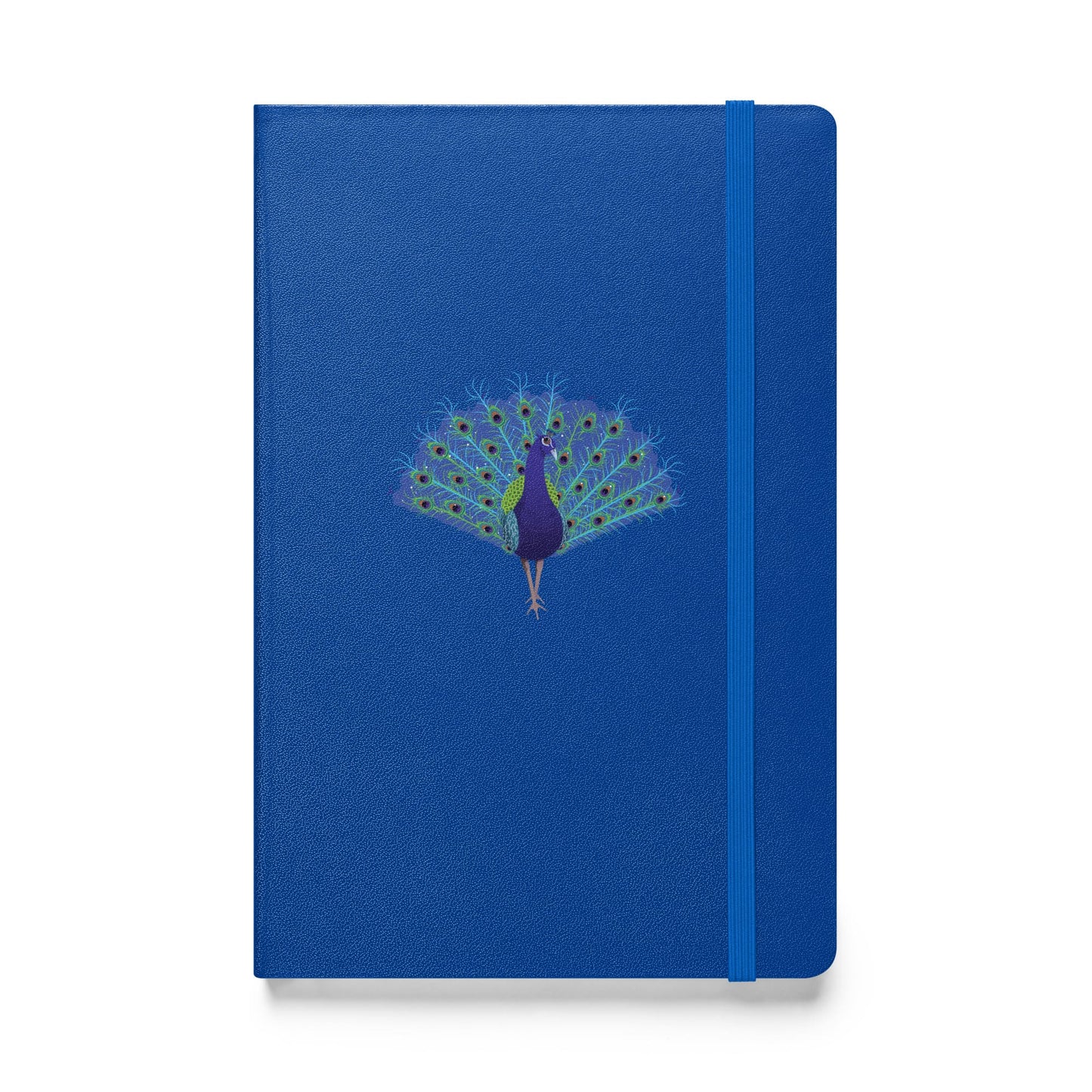 "Strut Your Stuff" Peacock Journal / Notebook Blue