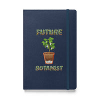 "Future Botanist" Plant Scientist Hardcover Notebook/Journal Navy