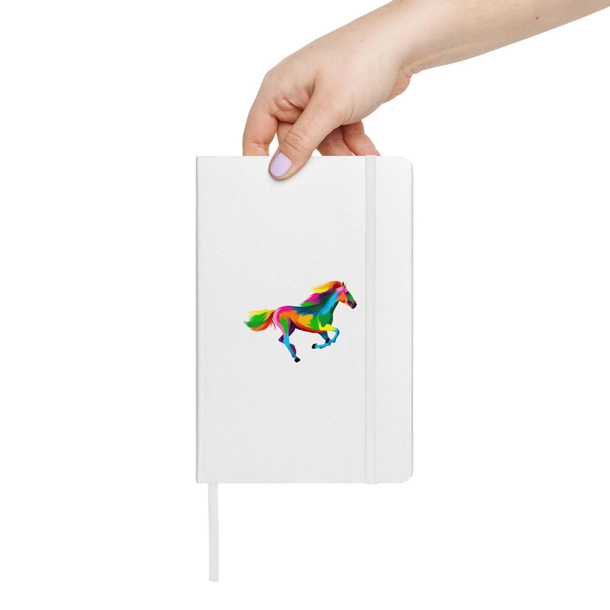 "Rainbow Horse" Galloping Horse Hardcover Journal/Notebook (The Rainbow Collection)