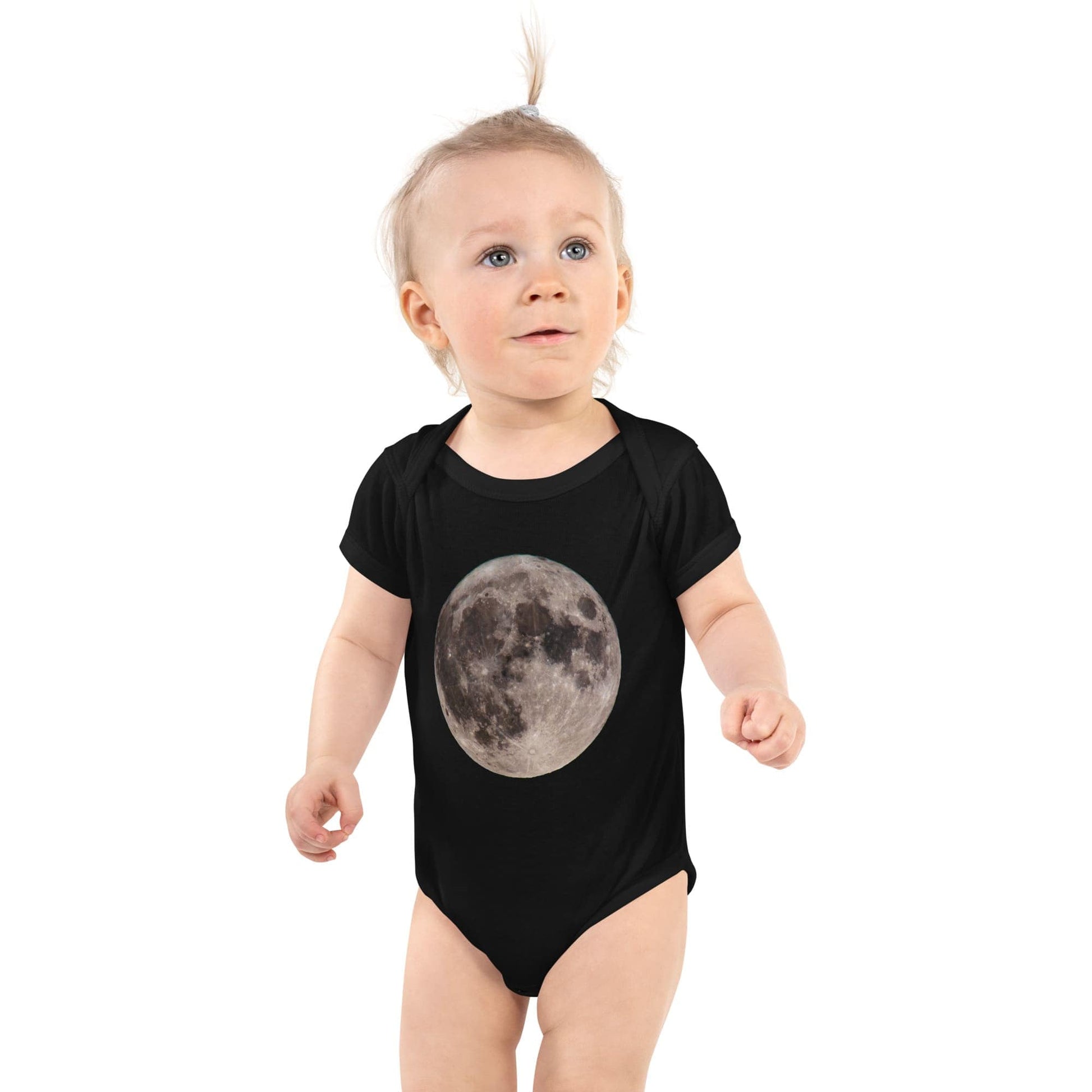 “Blue Moon Supermoon” Full Moon Baby Onesie