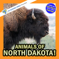 Animals of North Dakota! A My Incredible World Picture Book for Children