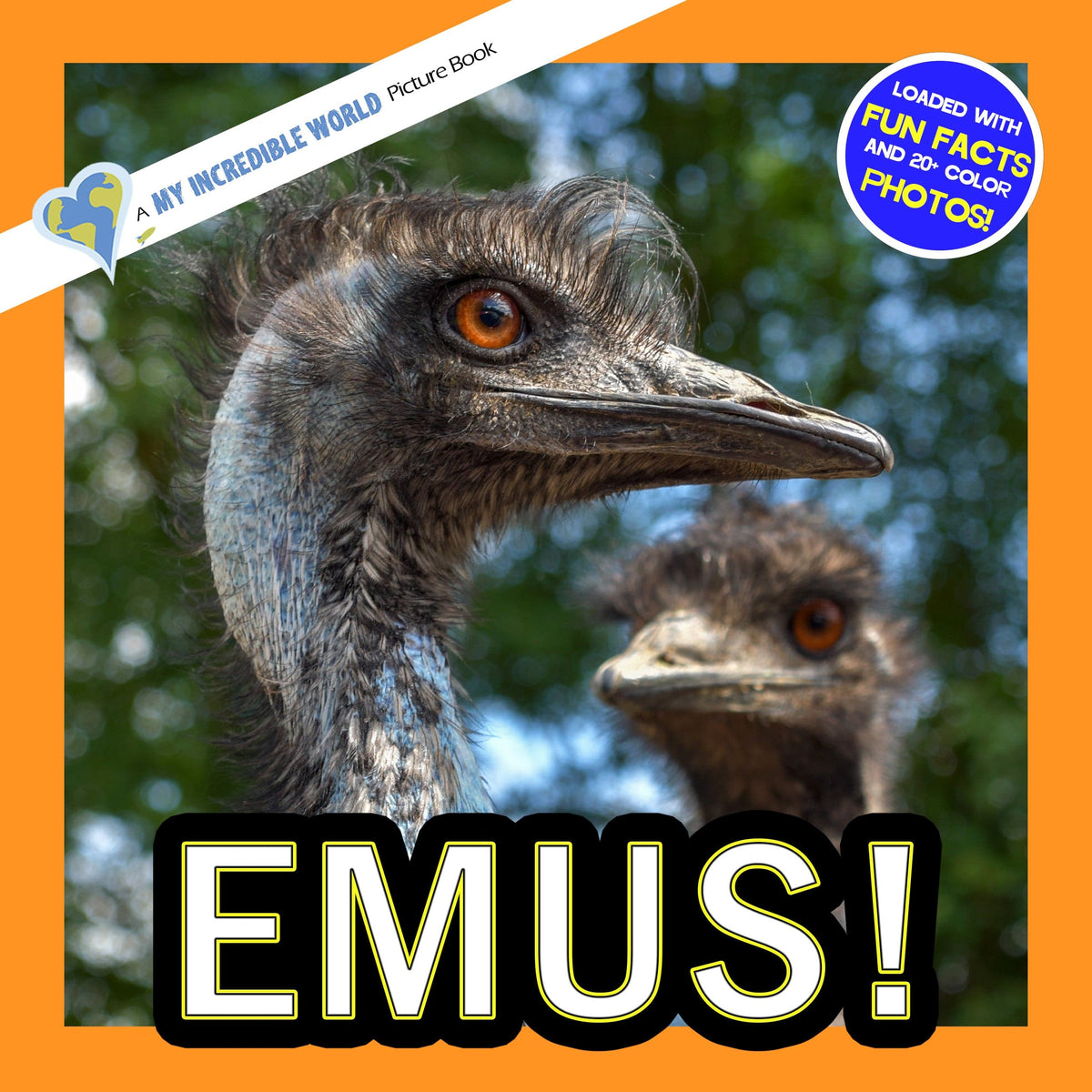 Fast Emus Emus Book for Kids | Fast Running Birds – My Incredible World