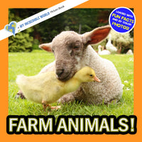 Farm Animals! A My Incredible World Picture Book for Children