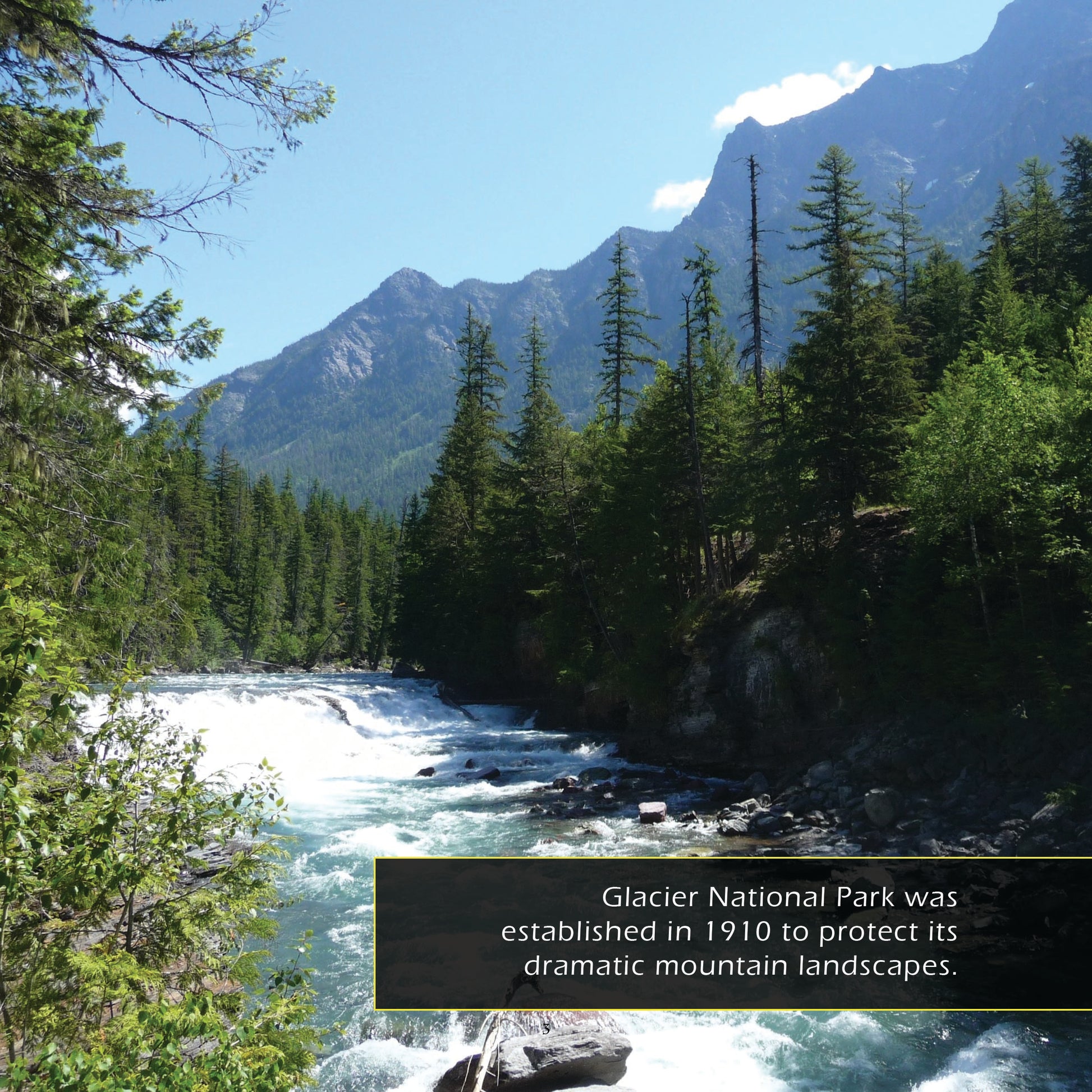 Glacier National Park! A My Incredible World Picture Book for Children