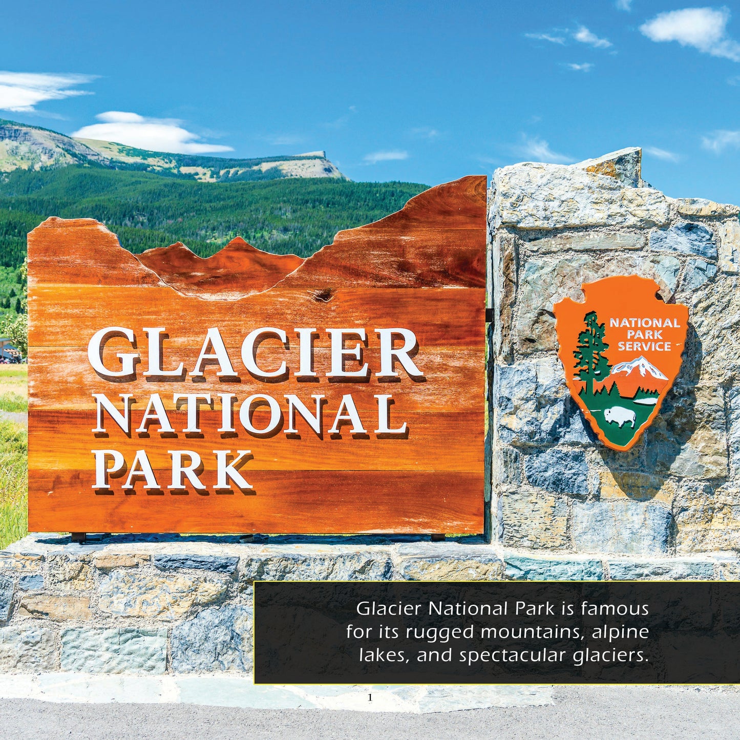 Glacier National Park! A My Incredible World Picture Book for Children
