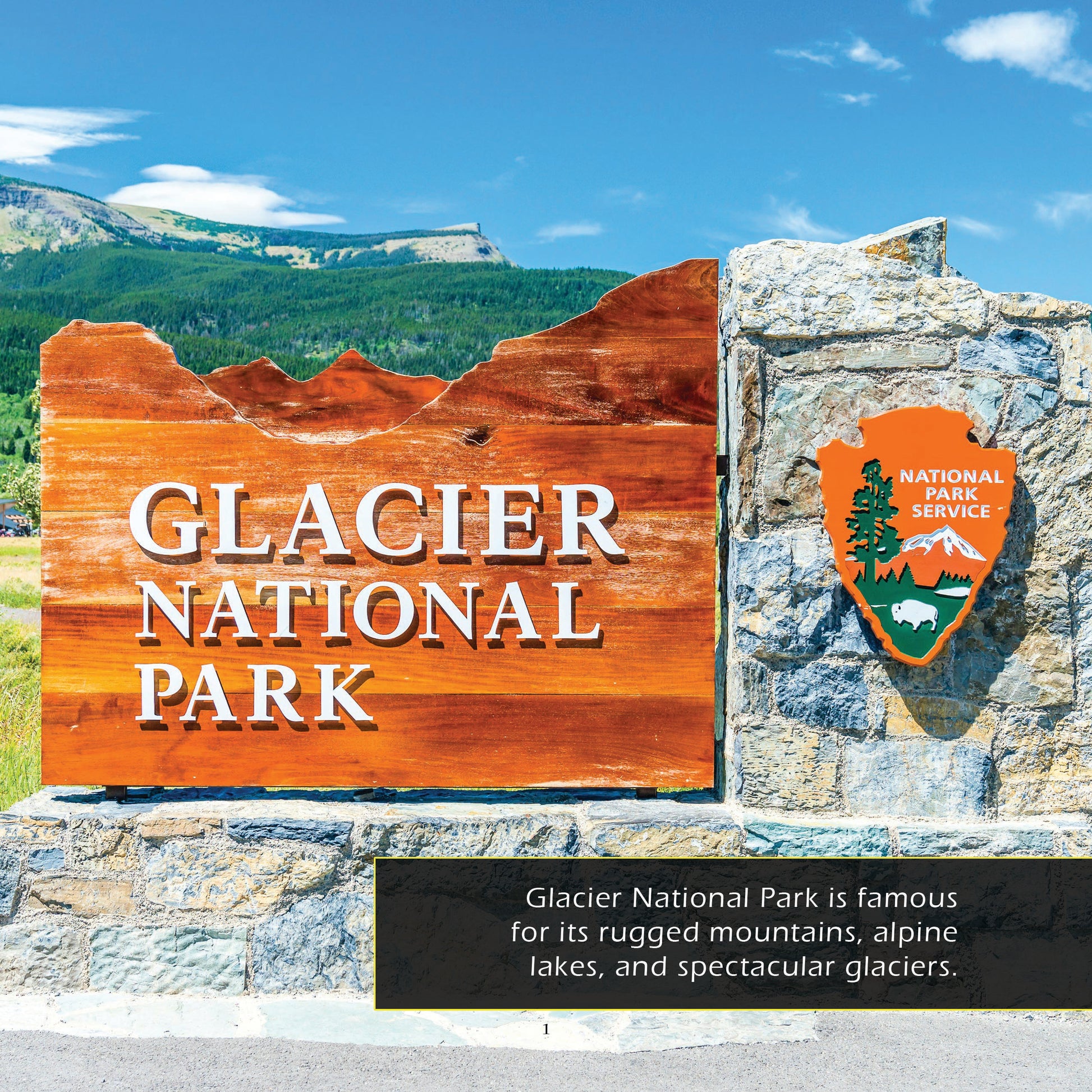 Glacier National Park! A My Incredible World Picture Book for Children