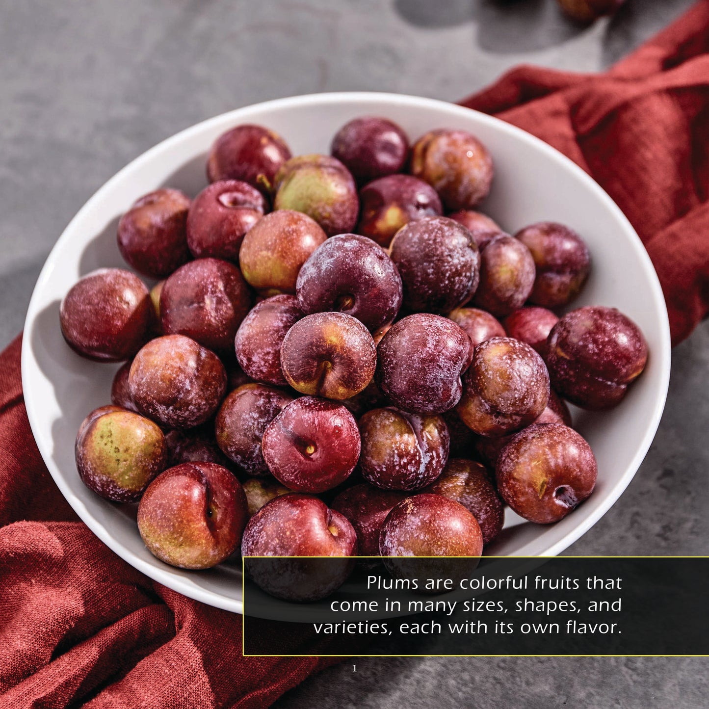 Plums! A My Incredible World Picture Book for Children