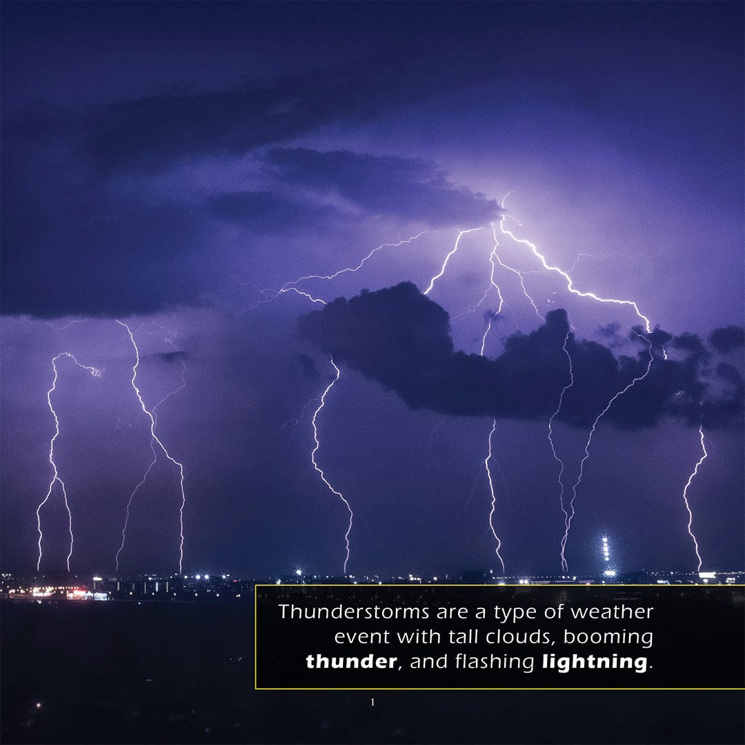 Thunderstorms! A My Incredible World Picture Book for Children