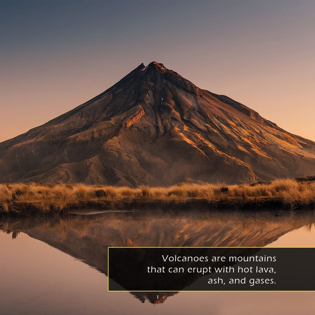 Volcanoes! A My Incredible World Picture Book for Children