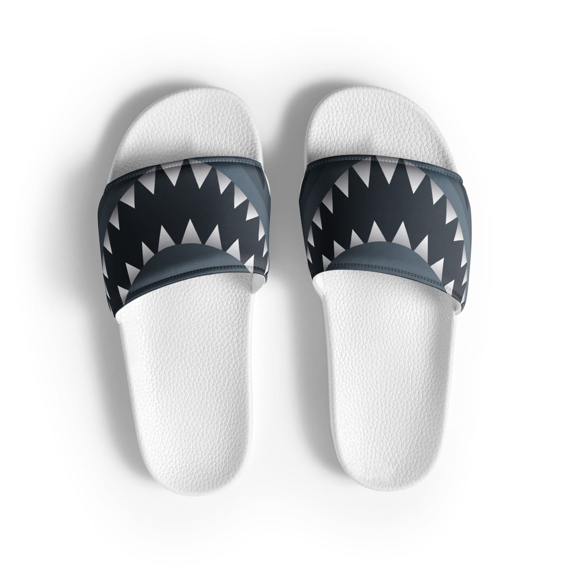 "Shark Bite" Women's Sandals (Slides) 11.5