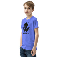 "Frogs Are Incredible" Frog T-Shirt for Youth/Kids (Black Print)