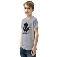 "Frogs Are Incredible" Frog T-Shirt for Youth/Kids (Black Print)