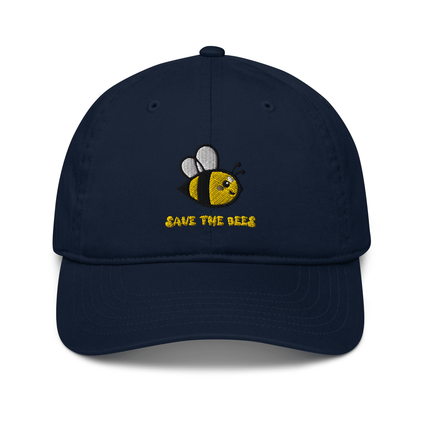 "Save the Bees" Organic Cotton Baseball Cap