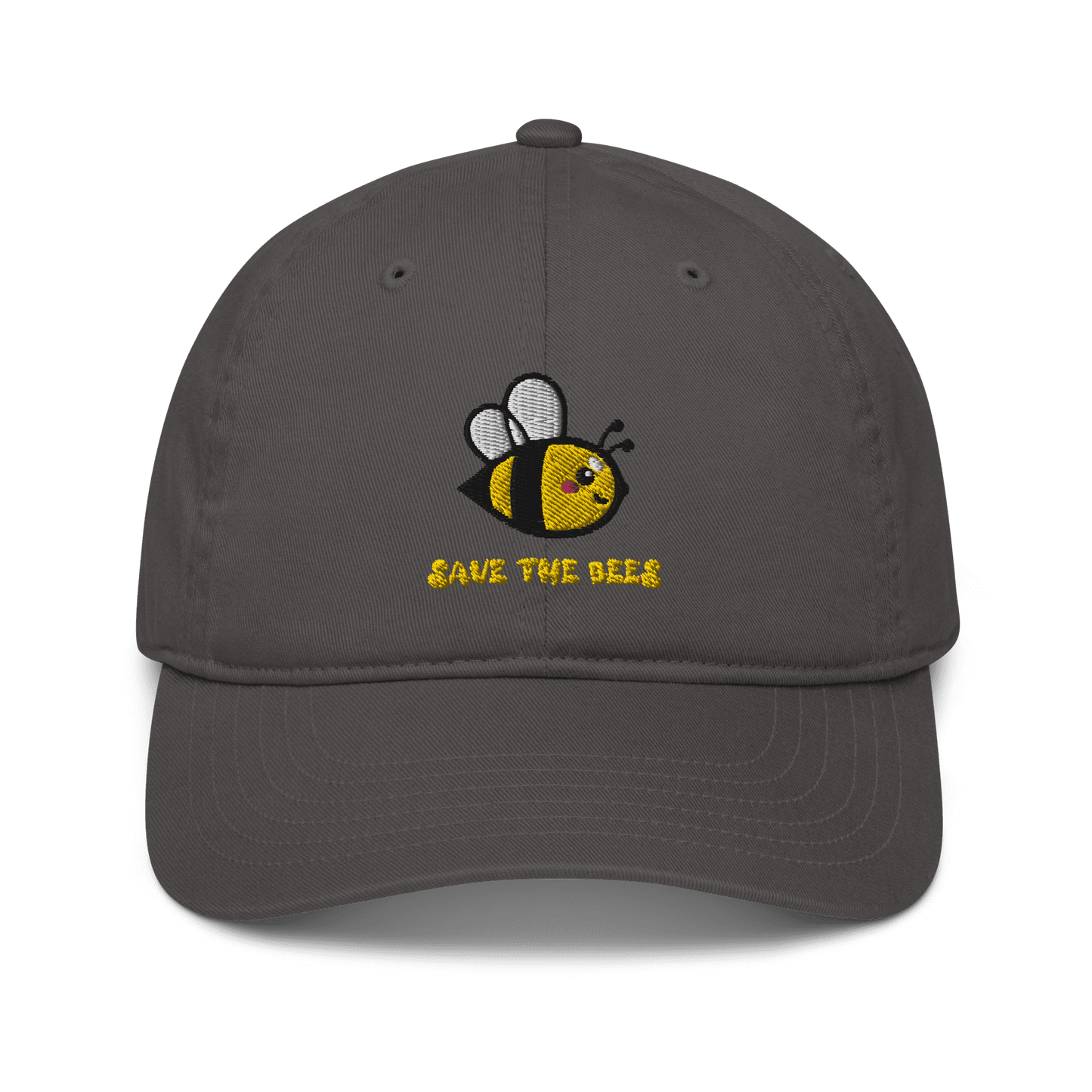 "Save the Bees" Organic Cotton Baseball Cap