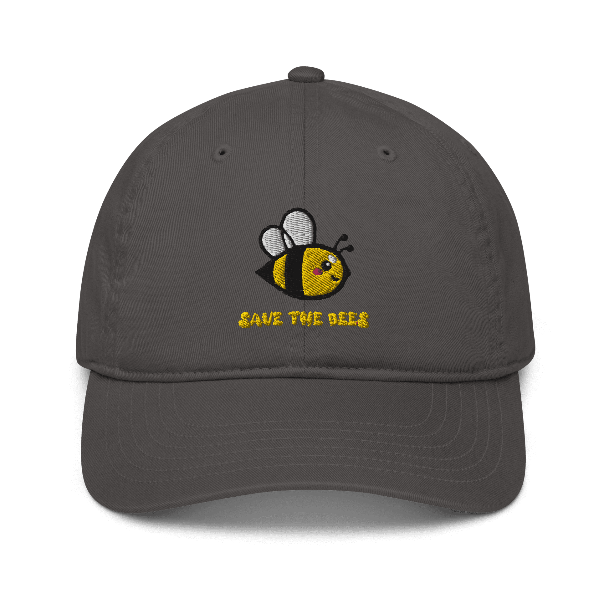 "Save the Bees" Organic Cotton Baseball Cap