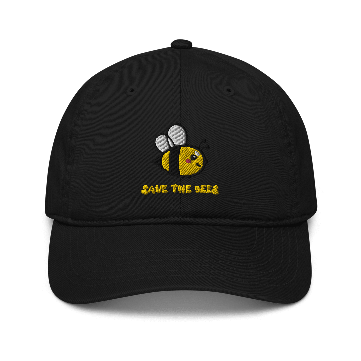 "Save the Bees" Organic Cotton Baseball Cap