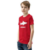 "Sharks Are Incredible" Shark T-Shirt for Youth/Kids (White Print)