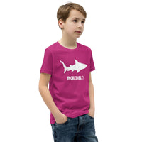 "Sharks Are Incredible" Shark T-Shirt for Youth/Kids (White Print)