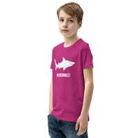 "Sharks Are Incredible" Shark T-Shirt for Youth/Kids (White Print)