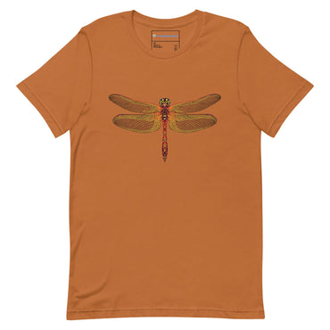 "Watercolor Dragonfly" Dragonfly T-Shirt (Adult Unisex) Toast / XS