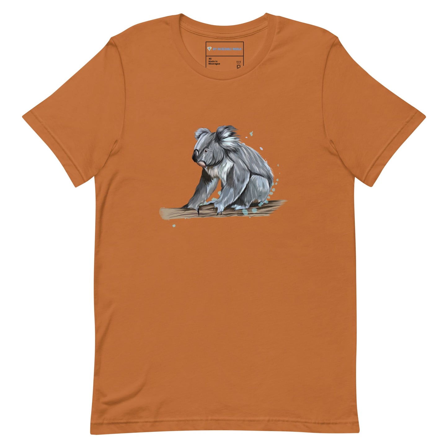 "Watercolor Koala" Koala T-Shirt (Adult Unisex) Toast / XS