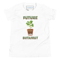 "Future Botanist" Plant Science T-Shirt for Kids (Youth/Kids) White / S