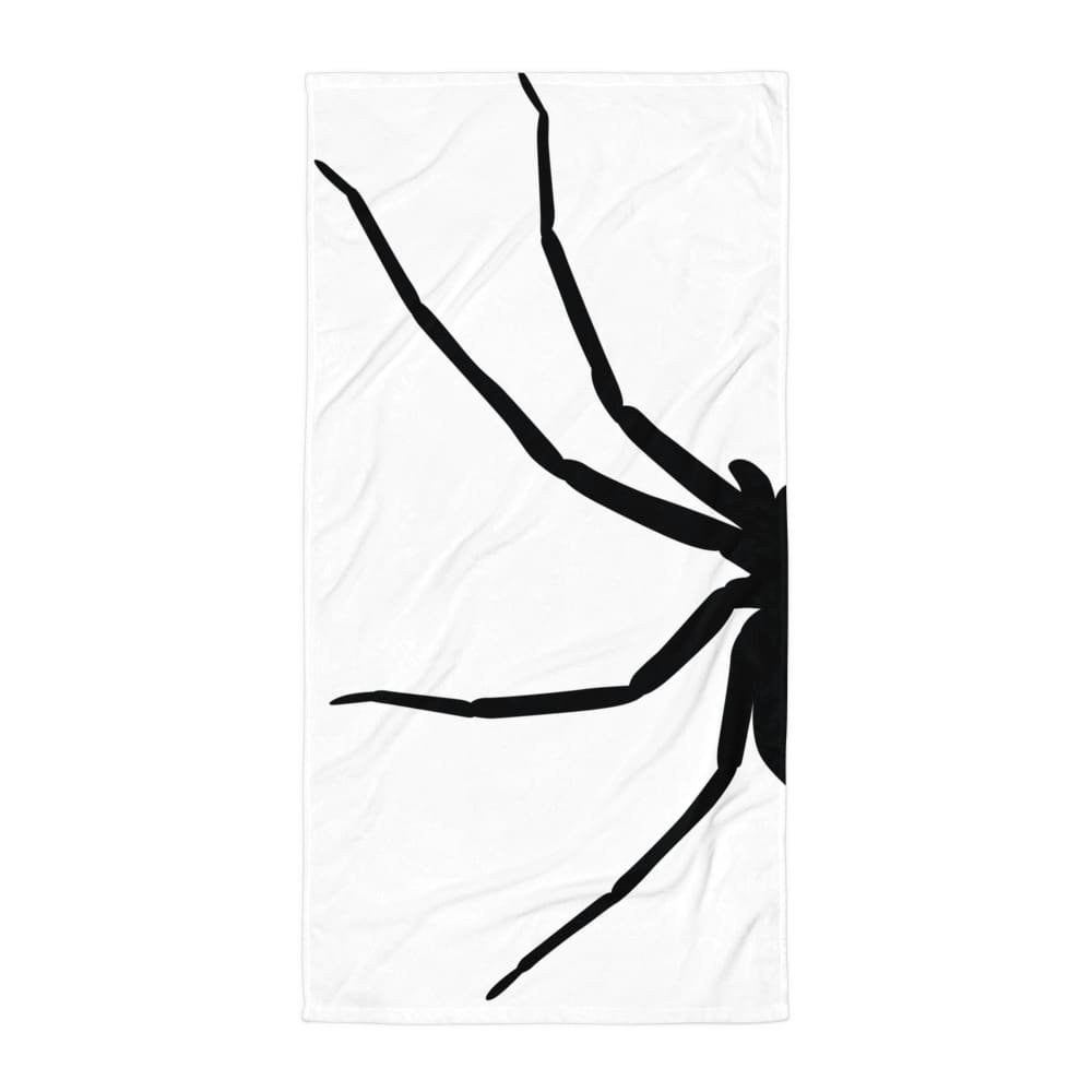 Half-Spider Bath Towel - Perfect for Halloween